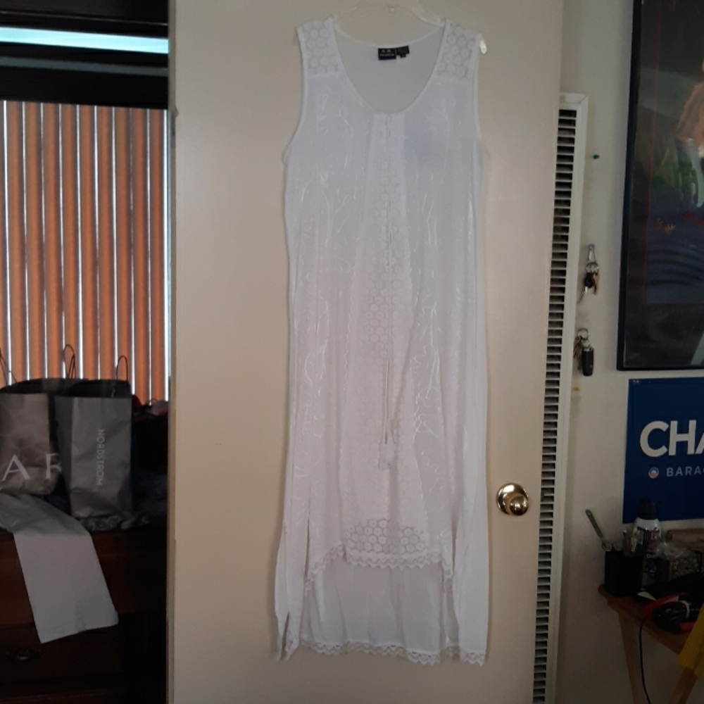 Maxi high/low dress
